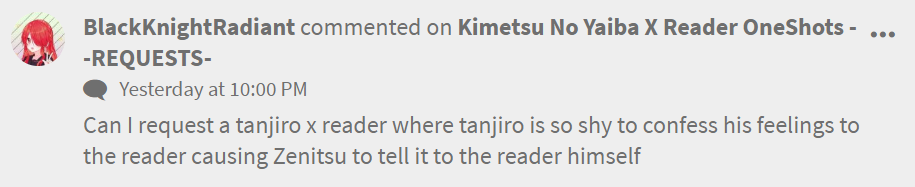 Tanjiro Faint Story Kimetsu No Yaiba X Reader Oneshots