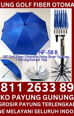 0811-2633-895 (BERKUALITAS), payung golf fiber otomatis Airmadidi