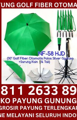 0811-2633-895 (BERKUALITAS), payung golf fiber otomatis Padang