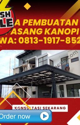 0813-1917-8527 WA, Jasa kanopi rumah kayu Kresek Tangerang