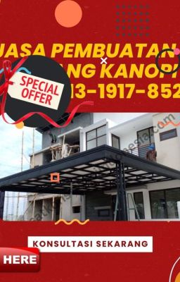 0813-1917-8527 WA, Jasa kanopi rumah minimalis Jati Uwung Tangerang