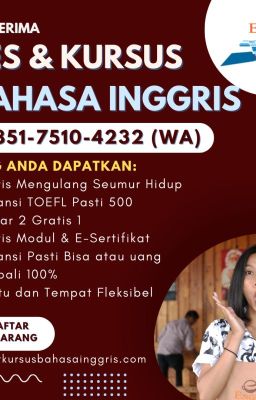 0851-7510-4232 (WA) Biaya Les Privat Bahasa Inggris Surabaya