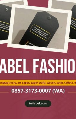 0857 3173 0007 Bikin Label Baju Yogyakarta