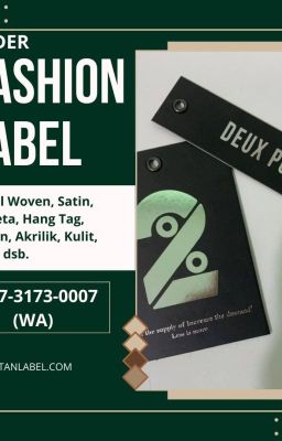 0857-3173-0007 (WA) Percetakan Label Baju Jepara