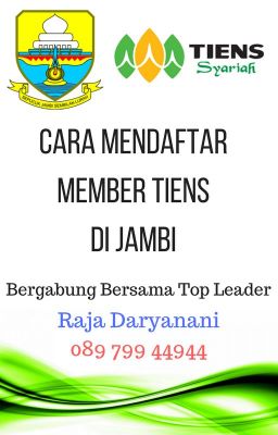 089 799 44944 | Cara Mendaftar Tiens Jambi