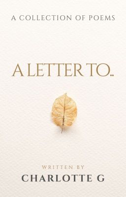 a letter to...