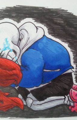 Anywhere but home - Sans x Grillby (Oneshot)