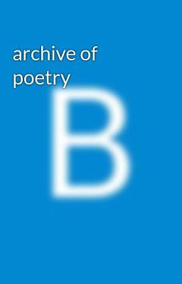 archive of poetry
