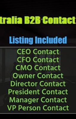 Australia Business Email List