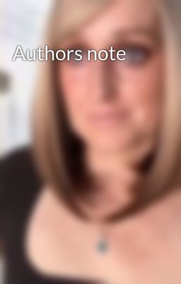 Authors note