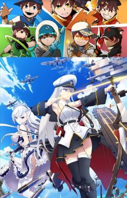 AZUR LANE'S ELEMENTAL HERO (BOBOIBOY X AZUR LANE)