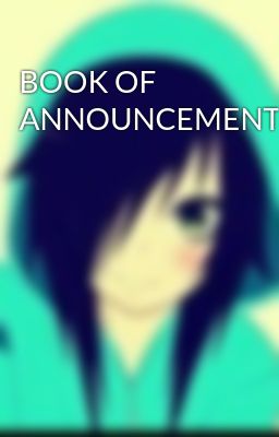 BOOK OF ANNOUNCEMENTS