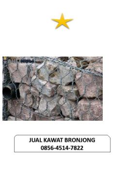 Bronjong Kawat Sungai Gresik WA. 0856-4514-7822