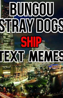 Bungou stray dogs ship text memes!!