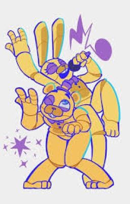 Burned friends, but still in love (Spring Bonnie X Fredbear)