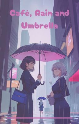 Café, Rain, and Umbrella