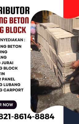 CALL / WA 0821-8614-8884, Mengapa Memilih Genteng Beton Rata Bertekanan Tinggi