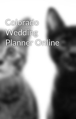 Colorado Wedding Planner Online