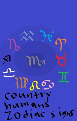 ⁂Countryhumans Zodiac signs⁂
