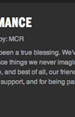 Read Stories Cry MCRmy - TeenFic.Net