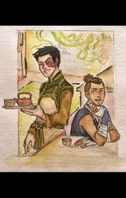 days at the tea shop (modern college au)