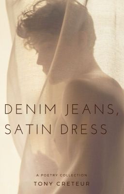 Denim jeans, Satin dress