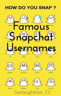 Famous Snapchat Usernames