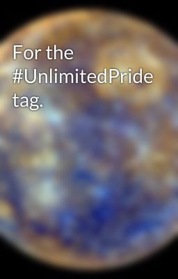 For the #UnlimitedPride tag.