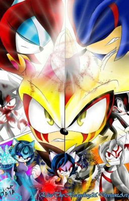 Goku y Rias En Super Sonic X Universe