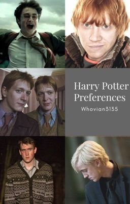 Harry Potter ↯ Preferences