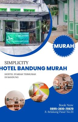 Hotel Bandung Murah Dekat Stasiun , WA 0895-3610-70670, PROMO