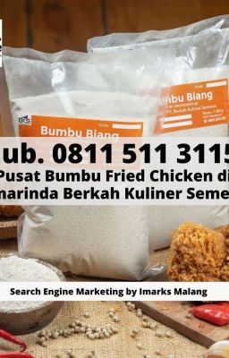 Hub. 0811 511 3115, Pabrik Bumbu Marinasi Ayam Fried Chicken di Balikpapan