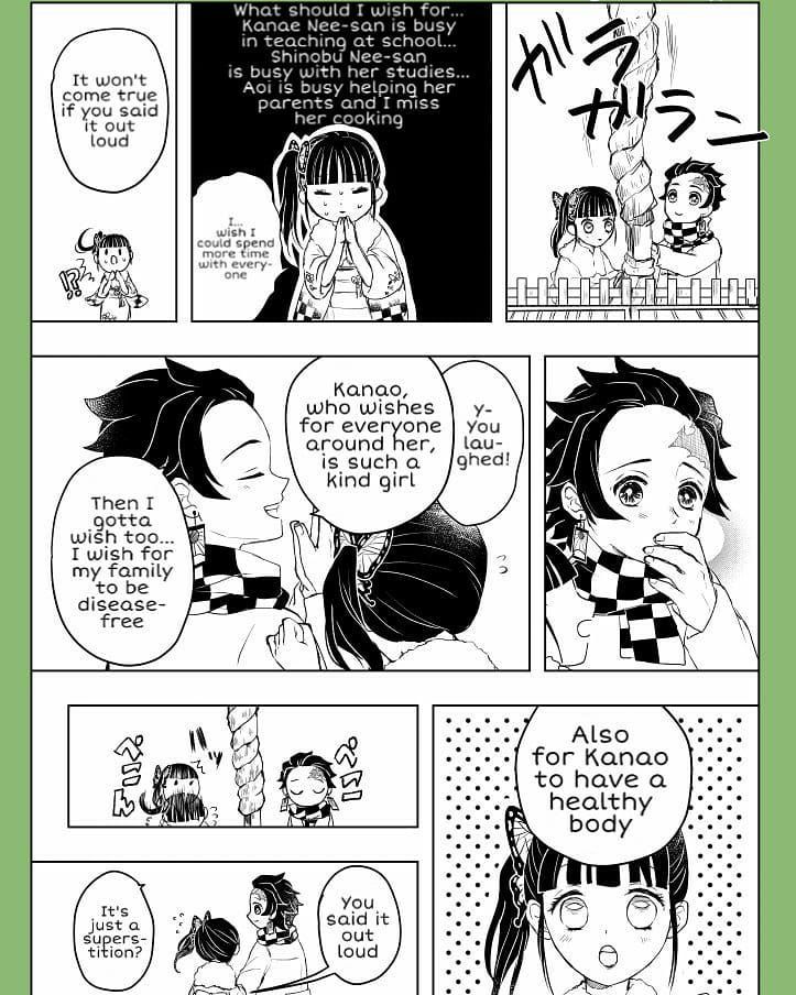 Kanao X Tanjirou ~New Year Temple Visit~ - Story Kimetsu No Yaiba ...