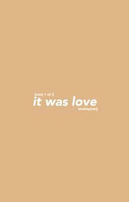 It was Love » benj pangilinan