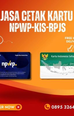 Jasa  Cetak NPWP