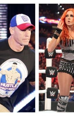 John Cena and Becky Lynch  