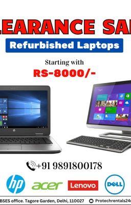 Laptop sale in Delhi abx rentals