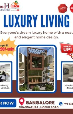 Live in Luxury: Adish Aradhra's Exquisite Apartments in Chandapura, Bangalore!