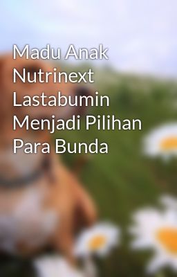 Read Stories Madu Anak Nutrinext Lastabumin Menjadi Pilihan Para Bunda - TeenFic.Net