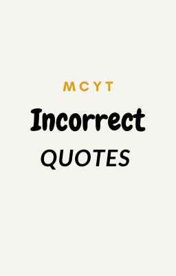 Mcyt incorrect quotes