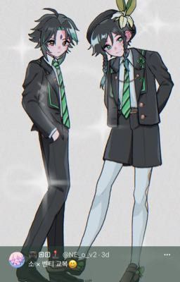 Modern au ~ xiao x venti