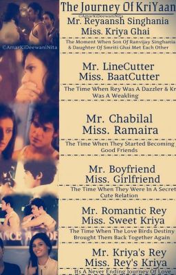 Mr. Kriya's Rey and Miss. Rey's Kriya - Oneshots