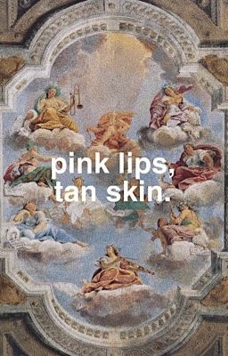 [pink lips, tan skin] ; cashton