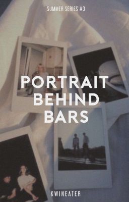 Portrait behind bars