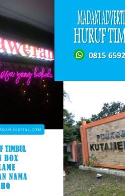 Pusat Huruf Timbul / Letter Timbul 1