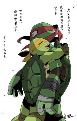 Raph x Mikey  love part 1