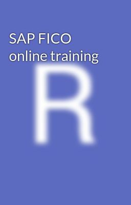 SAP FICO online training