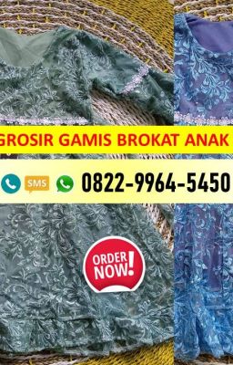 TERMURAH! TELP/WA : 0822-9964-5450, Gamis Brokat  Malang Lumajang,