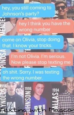 Texting with Magcon 