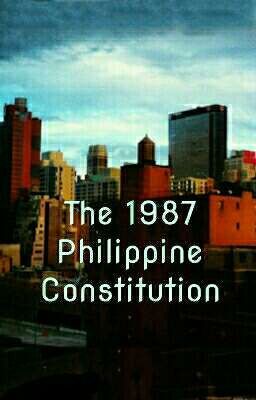 The 1987 Philippine Constitution